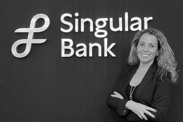 Sonia Medina en Singular Bank
